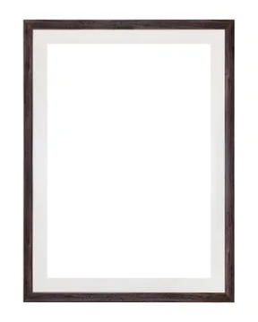 Oak picture frame Stock Photos