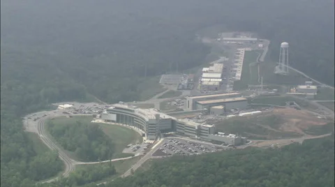 Oak Ridge Nuclear Facility Stock Footage 65387518
