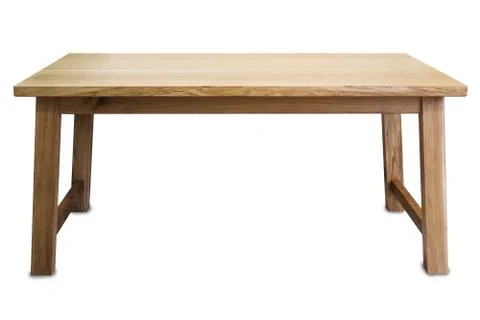 Oak table Stock Photos