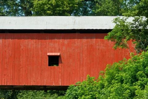 Oakalla Covered Bridge Stock Photos