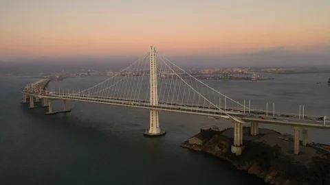 Oakland Bay Bridge Vídeos de archivo 116357450