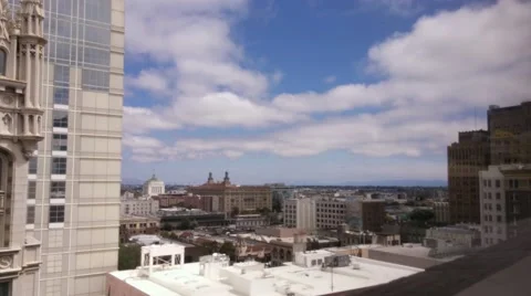 Oakland High Angle Timelapse Vídeo Stock 50503411
