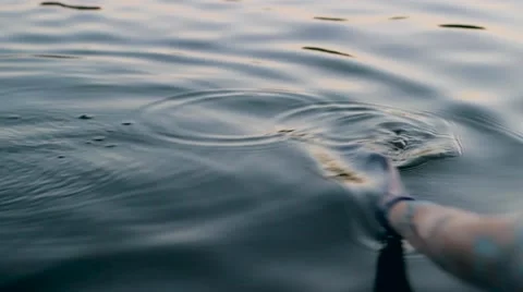 Oar rowing on water. Video stock 52926184