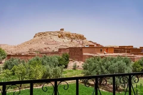 Oasis in Morocco Stock Photos