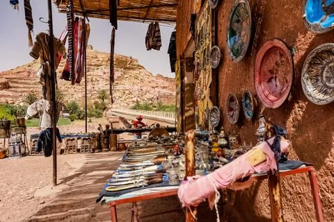 Oasis in Morocco Stock Photos