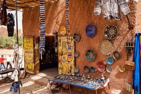 Oasis in Morocco Stock Photos