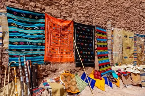 Oasis in Morocco Stock Photos