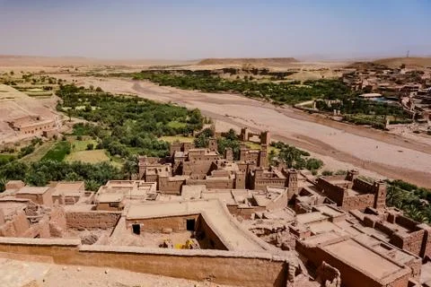 Oasis in Morocco Stock Photos