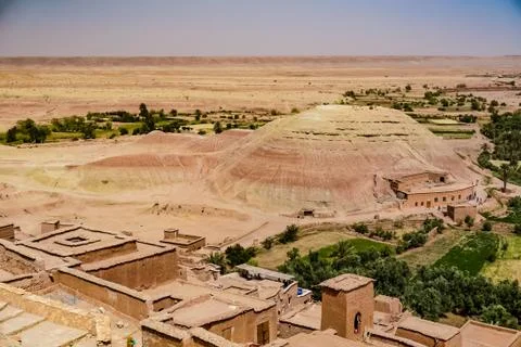 Oasis in Morocco Stock Photos