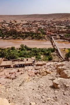 Oasis in Morocco Stock Photos