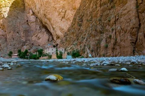 Oasis in Morocco Stock Photos