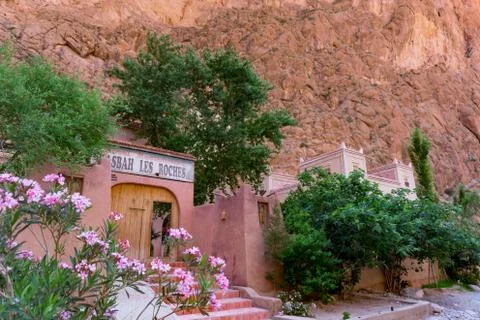 Oasis in Morocco Stock Photos