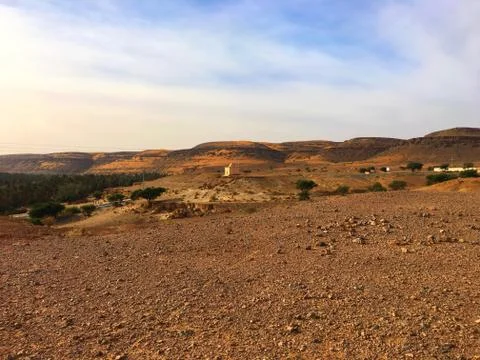 Oasis of Taghit Stock Photos