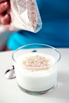 Oat bran Stock Photos