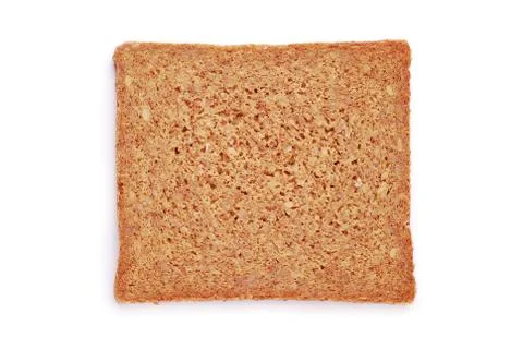 Oat bread slice Stock Photos