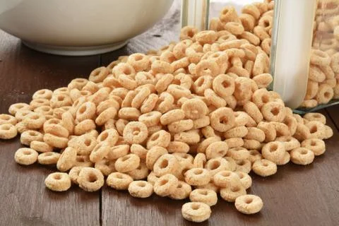 Oat cereal Stock Photos