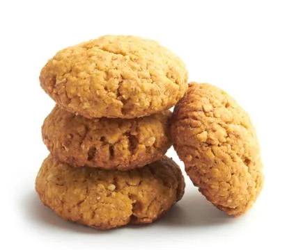 Oat cookies Foto stock