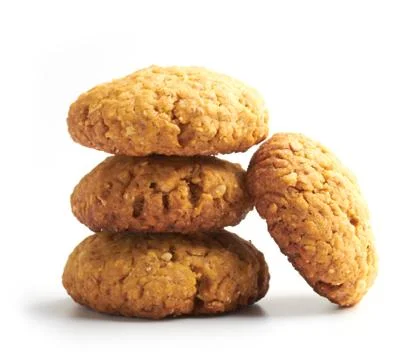 Oat cookies Foto stock