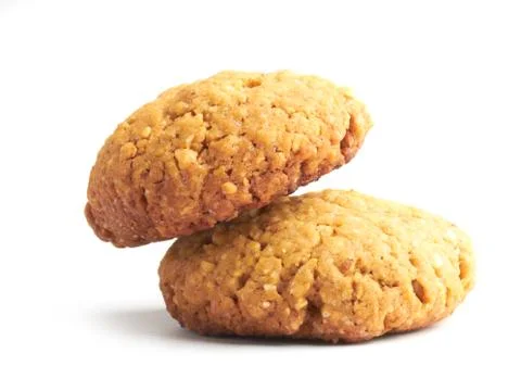 Oat cookies Foto stock