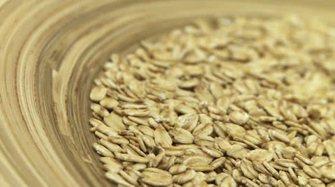 Oat flakes 1 Stock-Footage 23283795