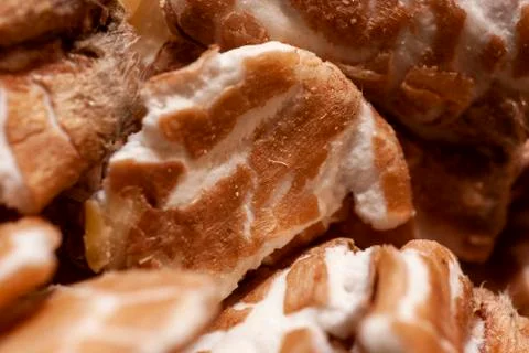Oat flakes closeup Stock Photos