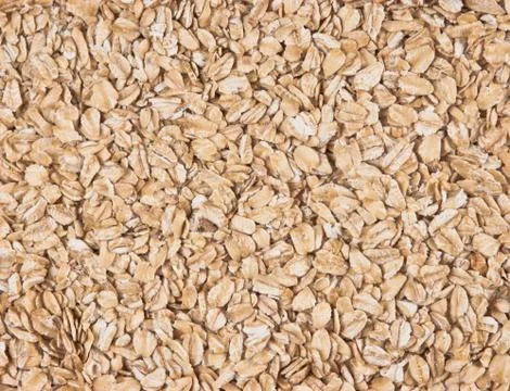 Oat flakes Foto stock