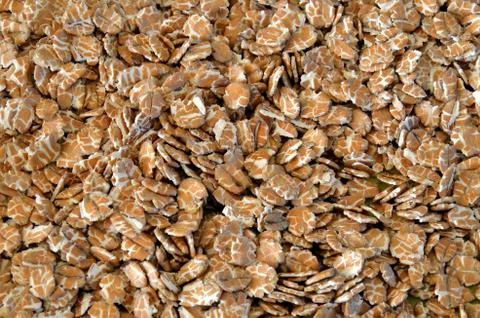 Oat flakes Stock Photos