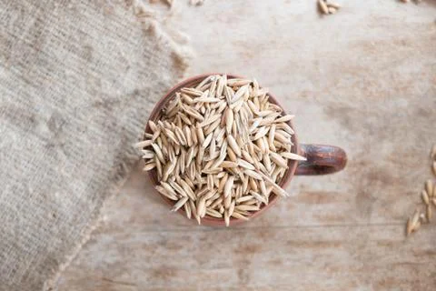 Oat grain Stock Photos