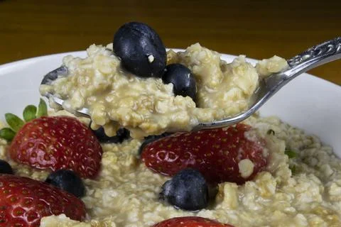 Oat meal Stock Photos