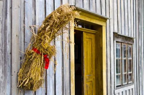 Oat sheaf Stock Photos