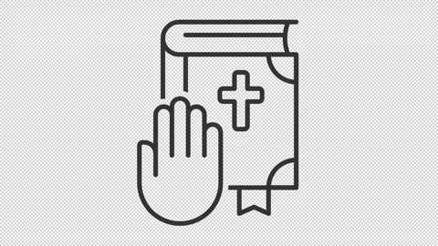 Oath icon animation Stock-Footage 241227278