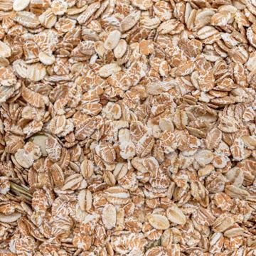Oatmeal as a background Stock Photos