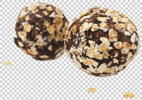 Oatmeal balls Foto stock