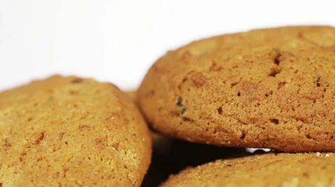 Oatmeal cookies Stock-Footage 48477863