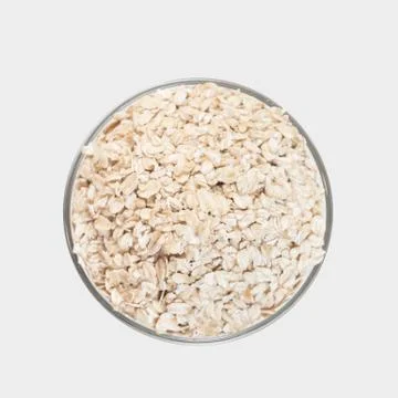 Oatmeal flakes Stock Photos