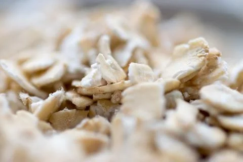 Oatmeal grains Detail Stock Photos