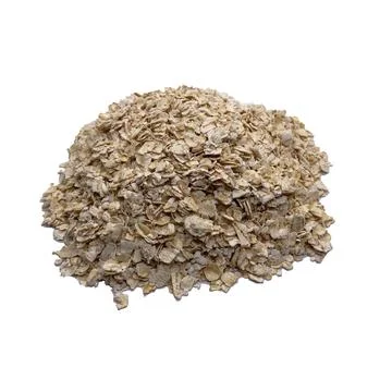 Oatmeal on isolate background Foto stock