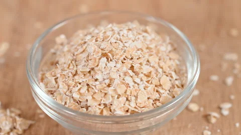 Oats In a Bowl 動画素材 249886032