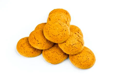 Oats cookies Stock Photos