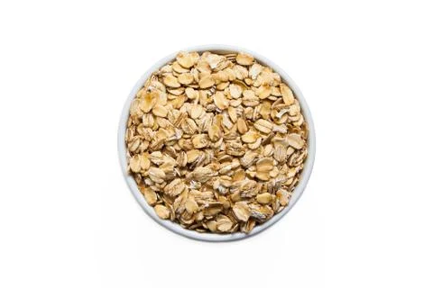Oats in a cup Stock Photos