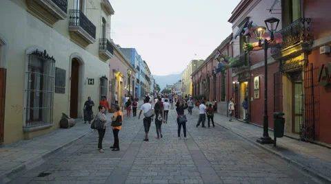 Oaxaca Street2 4k Video stock 53515162