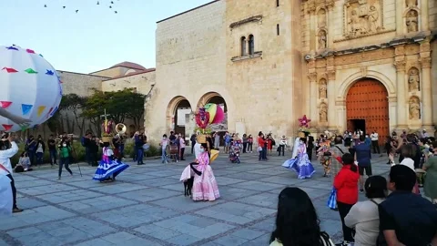 Oaxaca  wedding Stock Footage 169047917
