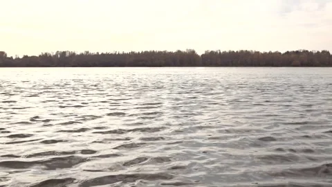 The Ob River in Western Siberia Stock Footage 255115085