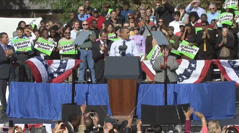 OBAMA INTRO Stock Footage 887096
