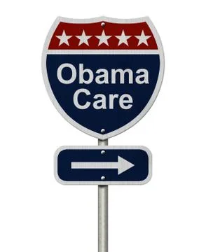 ObamaCare Sign Illustrazione stock