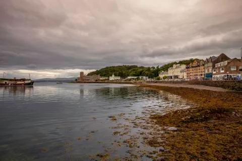 Oban Harbor Stock Photos