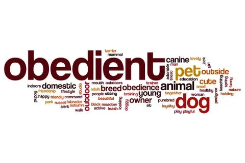 Obedient Stock Illustration