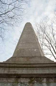 Obelisk in Aachen Stock Photos