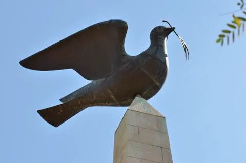 Obelisk peace Foto stock