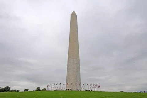 Obelisk in the Sky Stockfoto's